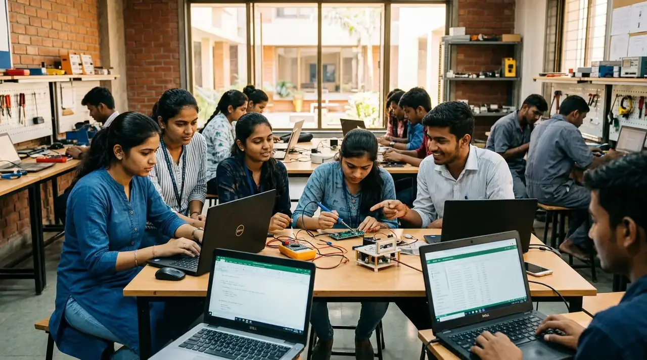 Bridging the Digital Divide: Smart Computer Labs in Rural Zilla Parishad Schools